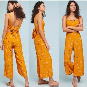 Faithfull the Brand Playa Wide-Leg Jumpsuit Size 4